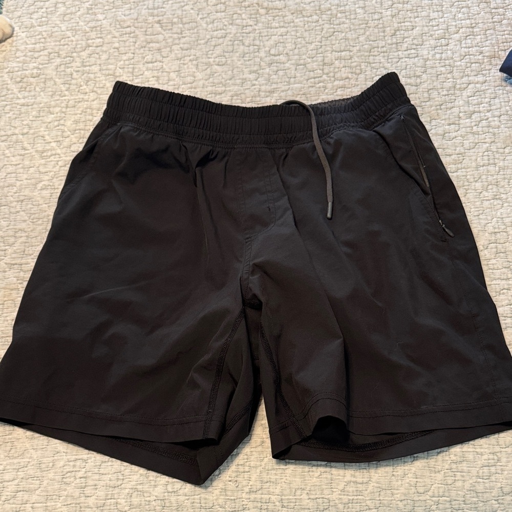 RHONE Men's Black Athletic Shorts